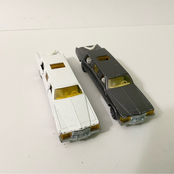 Vintage Lot of 2 Majorette Limousines Diecast - Picture 1 of 14